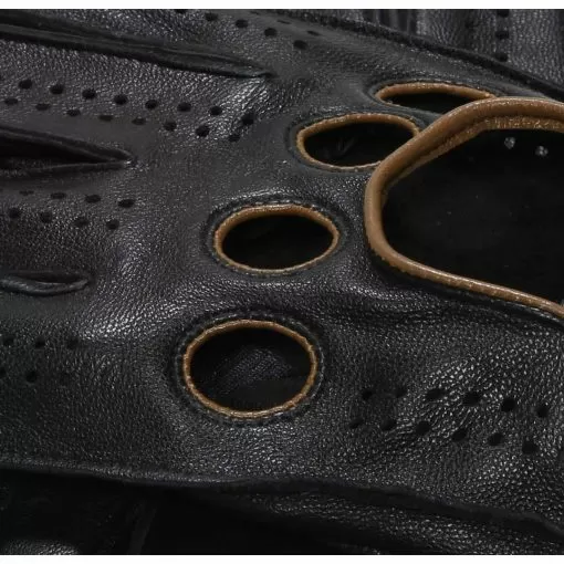 Gants de conduite F1 (Noir-Jaune) gants de conduite gants hommes