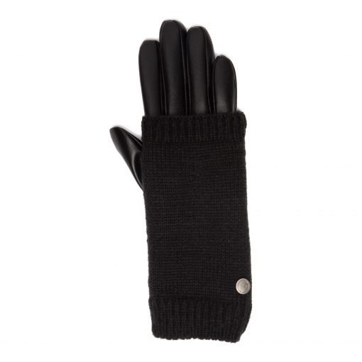 gloves with woolen sleeve