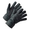 blue leather gloves ladies