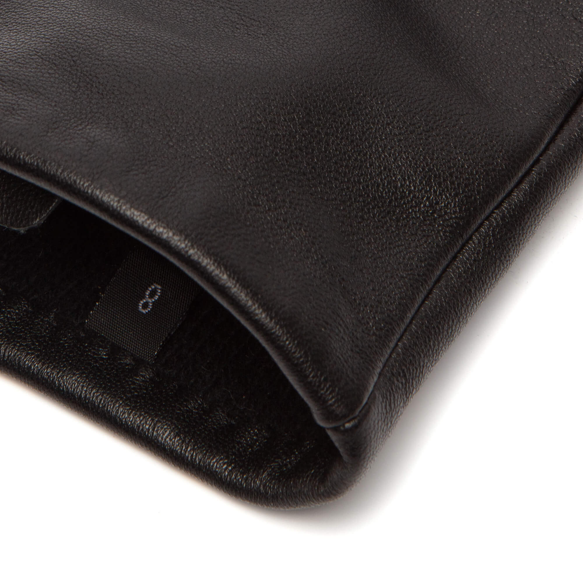 Gants femme noir en laine 65% doublés finition velours - Matière noble 9.90€