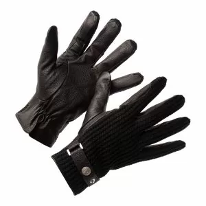 Ace wool gloves mens genuine leather