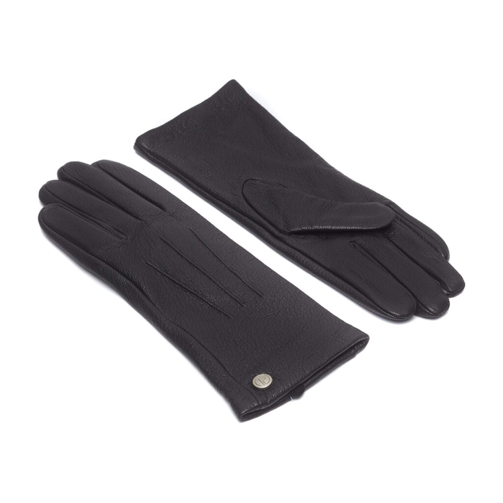 Harssidanzar Shearling handschoenen voor dames, warme winter lederen shearling schapenvacht handschoenen KL032EU, koffie, XL Harssidanzar Shearling handschoenen voor dames, warme winter lederen shearling schapenvacht handschoenen KL032EU, koffie, XL