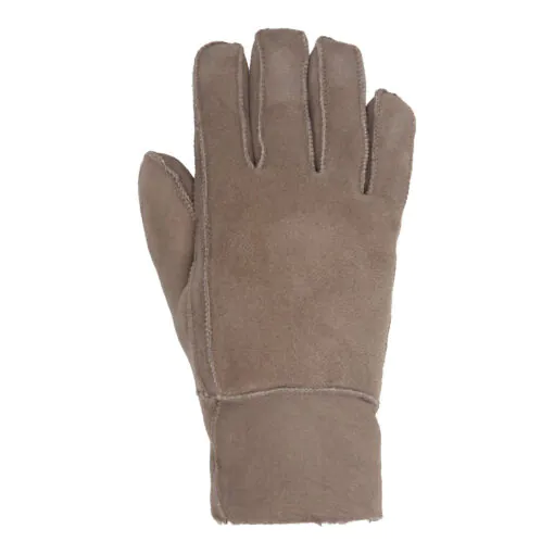 Gants en daim à l'avant