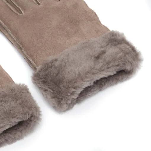 Gants chauds doublés de laine d'agneau