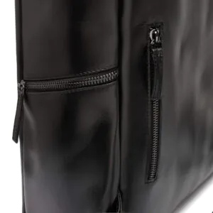 Detail nero zwart leren rugtas frickin