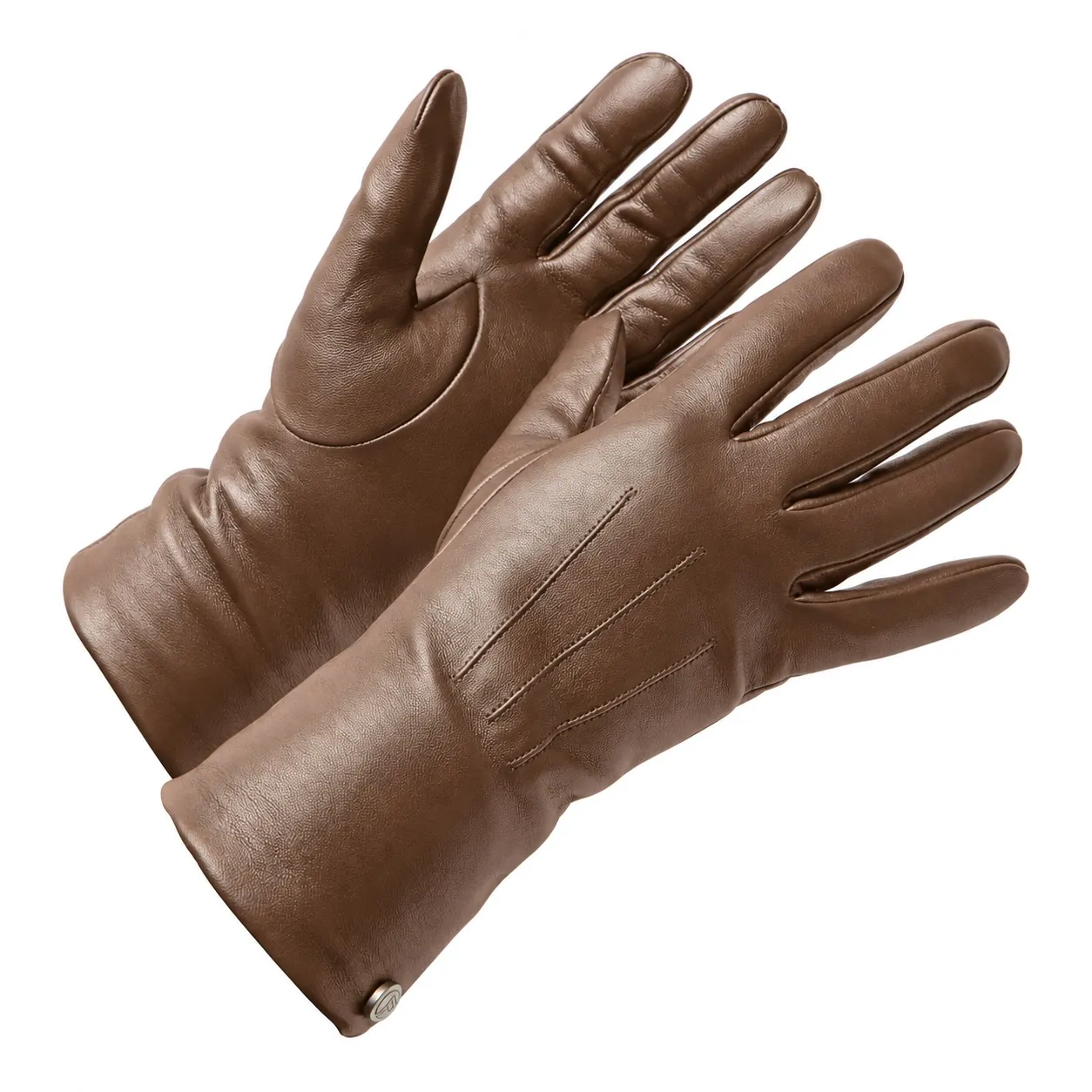eve taupe lederen dames handschoenen