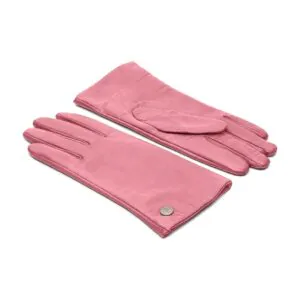 frickin roze leren handschoenen voor dames